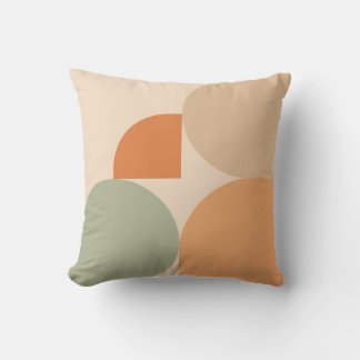 Minimalist Geometric Pillow Scandinavian Modern 