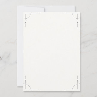 Minimalist Geometric Thank You Card