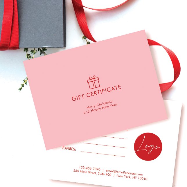 Minimalist Gift Voucher (Creator Uploaded)