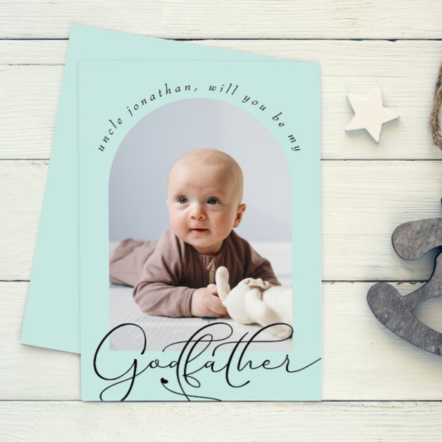 Minimalist Godfather Proposal Photo (Creator Uploaded)