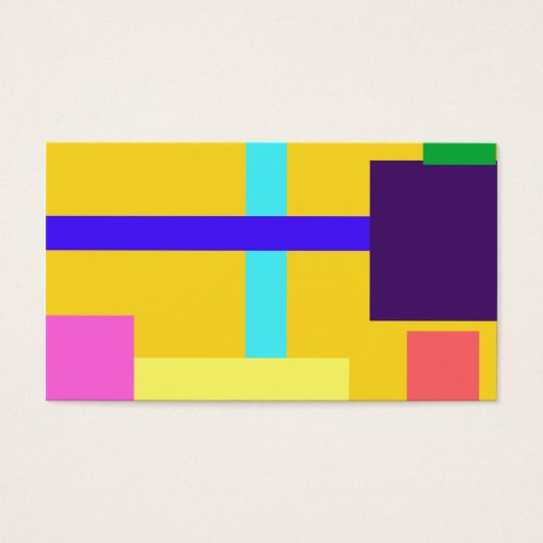 Minimalist Gold Business Card