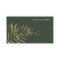 Minimalist Gold Faux Foil Foliage Business Card