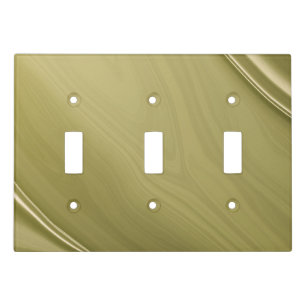 Minimalist Gold Marble Light Switch Covers