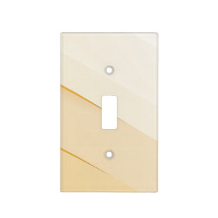 Minimalist Gold Marble Light Switch Covers