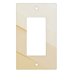 Minimalist Gold Marble Light Switch Covers