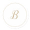 Minimalist Gold Monogram Wedding Envelope Seals