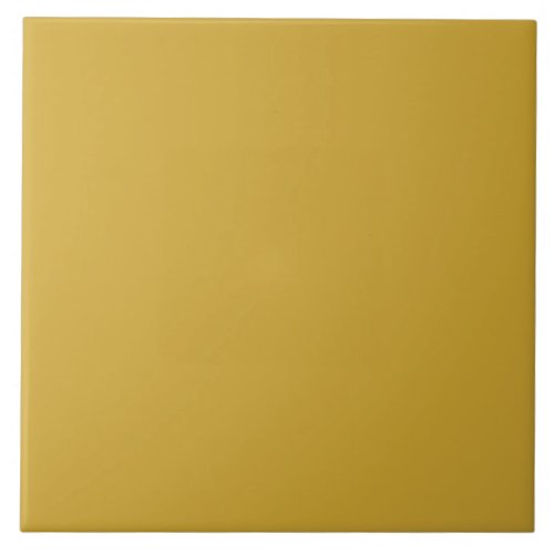 Minimalist Golden Kingdom Yellow Solid Color Ceramic Tile