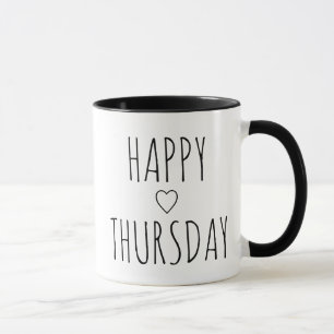 Minimalist Good Energy Gratitude Positive Gift Mug