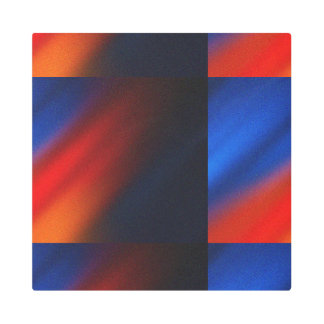 Minimalist Gradient Metal Print