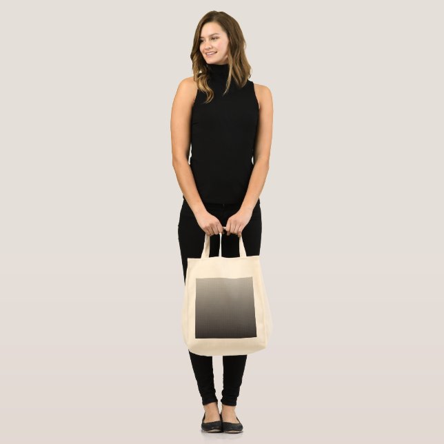 Minimalist Gradient Tote | Chic Neutral Bag (Front (Model))
