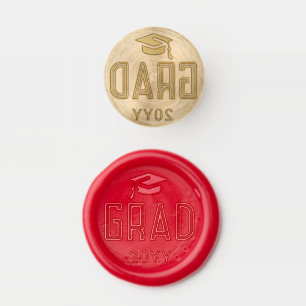 Minimalist Graduation 2026 Wax Seal Stamp