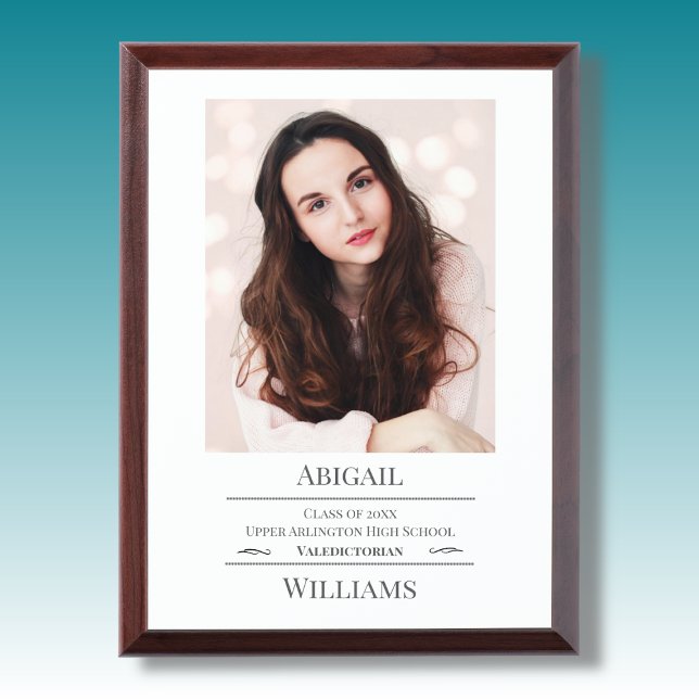  Minimalist Graduation with Honors Award Plaque (Creator Uploaded)
