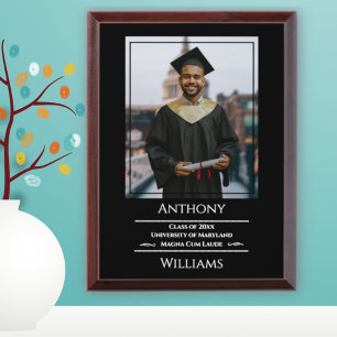  Minimalist Graduation with Honors Award Plaque