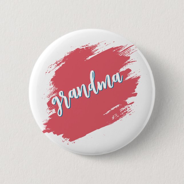Minimalist grandma  button (Front)