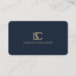 Minimalist Granite & Marble Business Card