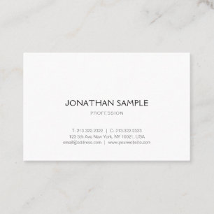 Minimalist Graphic Design Template Professional Business Card