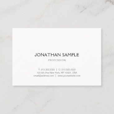 Minimalist Graphic Design Template Professional Business Card