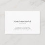 Minimalist Graphic Design Template Professional Business Card
