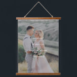 Minimalist Gratitude Photo Print Hanging Tapestry<br><div class="desc">A simple but luxurious feeling photo print design featuring the phrase "Everyday is magical because we are together".</div>