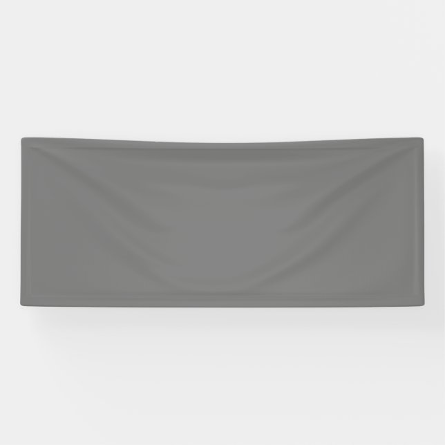 Minimalist Gray Banner | Modern Event Display (Horizontal)