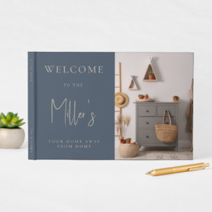 Welcome to My Home Guest book: AirBNB Guest Book (Guestbook for