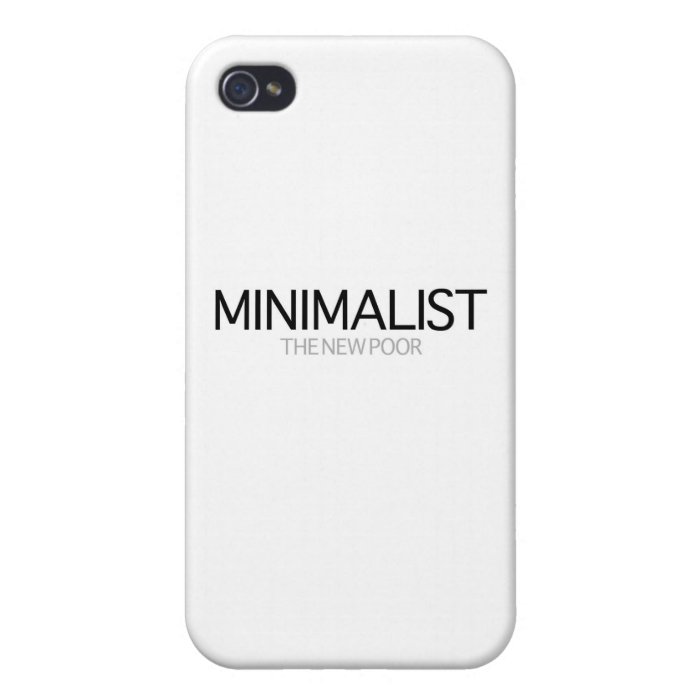 Minimalist (gray day) iPhone 4 covers