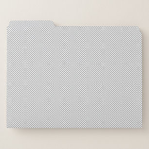 Minimalist Gray Halftone Dot Pattern File Folder