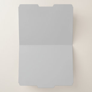 Minimalist Gray Luxury File Folder Set