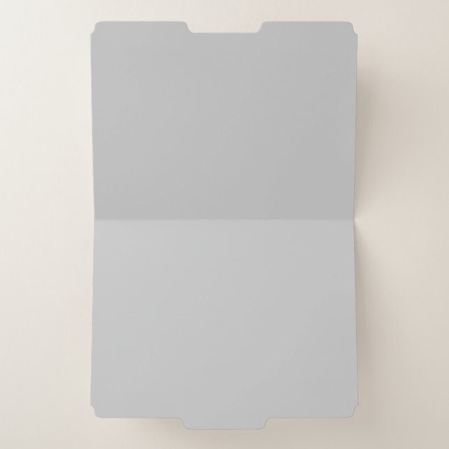 Minimalist Gray Luxury File Folder Set (Inside Center)