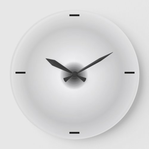 Minimalist Gray    Plain Wall Clocks