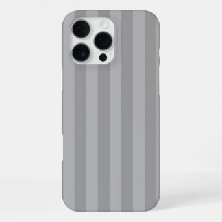 Minimalist Gray Vertical Stripes Phone Case