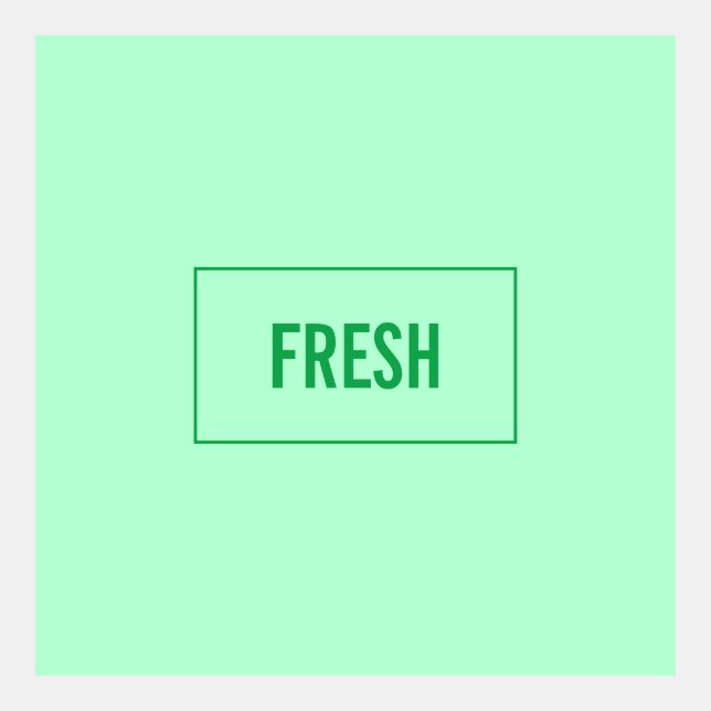 Minimalist Green Fresh LinkedIn Profile (Front)