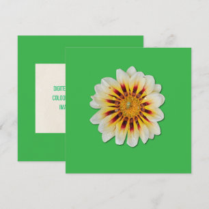 Minimalist Green Reserve the Date Card