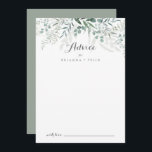 Minimalist Greenery Eucalyptus Wedding Advice Card<br><div class="desc">This minimalist greenery eucalyptus wedding advice card is perfect for a rustic wedding. The design features watercolor elegant green eucalyptus leaves.

These cards are perfect for a wedding,  bridal shower,  baby shower,  graduation party & more. Personalize the cards with the names of the bride and groom,  parents-to-be or graduate.</div>