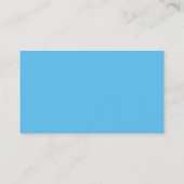 Minimalist Grey Blue Architect Business Card (Back)