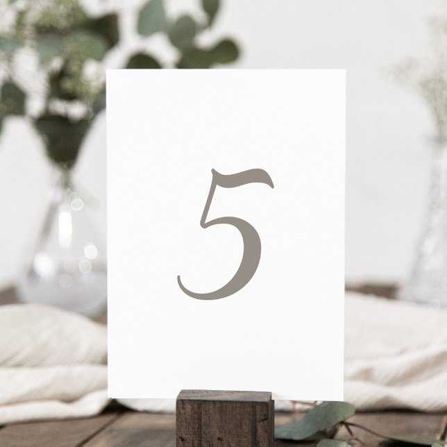 Minimalist Grey Color Table Number 5 (Creator Uploaded)