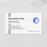 Simple Minimalist Classic Startup Founder CEO Business Card