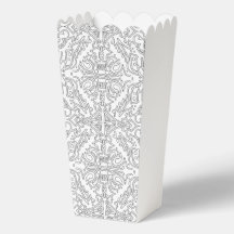 Minimalist Grey Floral Pattern