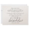 Minimalist handwritten Godfather proposal card