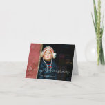 Minimalist Handwritten Merry Christmas Photo Holiday Card<br><div class="desc">Merry Christmas card! A modern and minimalist typography for this Holiday photo cards collection. To customize with your favorite family picture.</div>