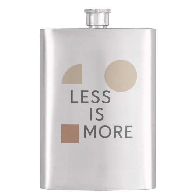  Minimalist Harmony   Flask (Front)