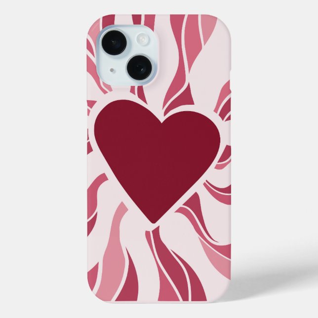 Minimalist Heart Case-Mate iPhone Case (Back)