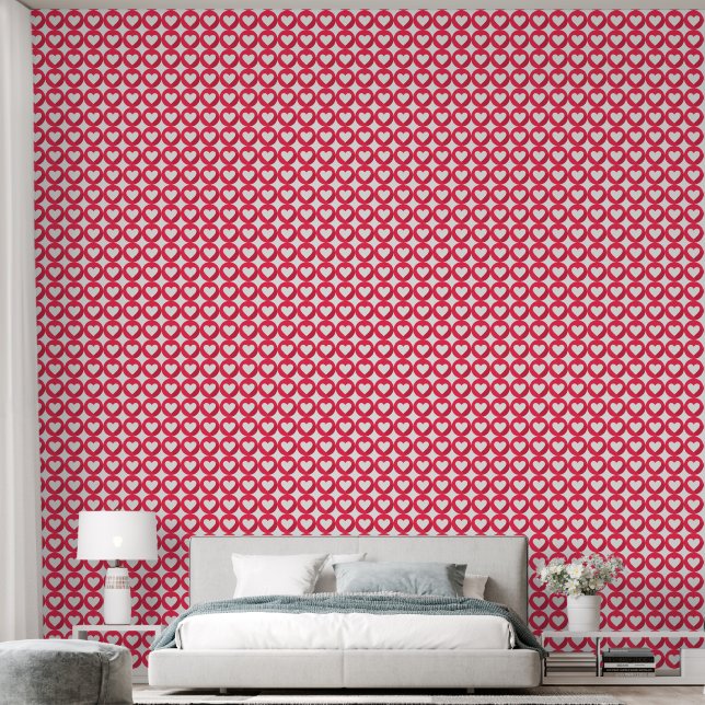 Minimalist Heart Love Wallpaper Wallpaper (Bedroom)
