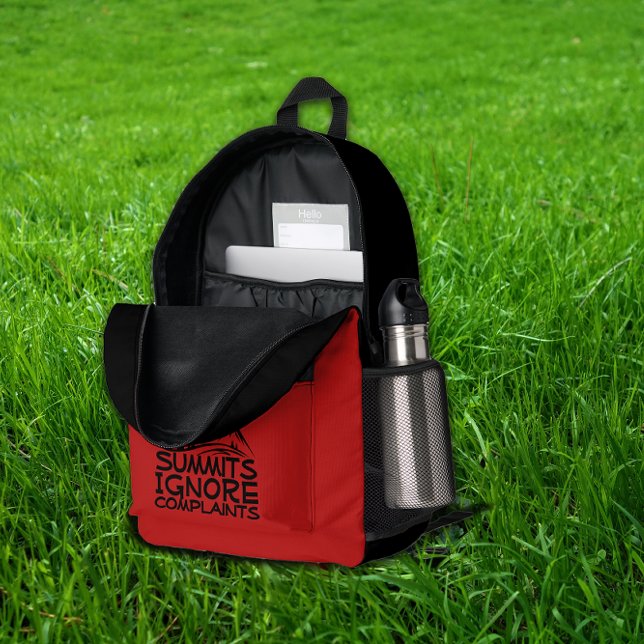 Minimalist Hiking Backpack Trail Lovers black red (Creator Uploaded)