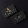 Minimalist Home Building Construction Luxe  Business Card