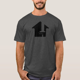 Minimalist Home Paint Roller Graphic Tee