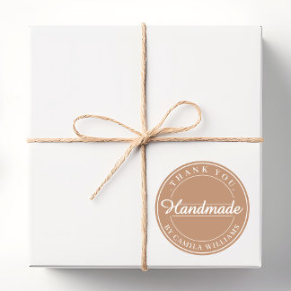 Minimalist Homemade Business Sticker