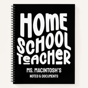 Minimalist Homeschool Teacher  Notebook