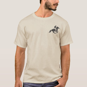 Minimalist Horse Design with logo T-Shirt
