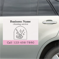 Minimalist House Cleaning Home Services Logo